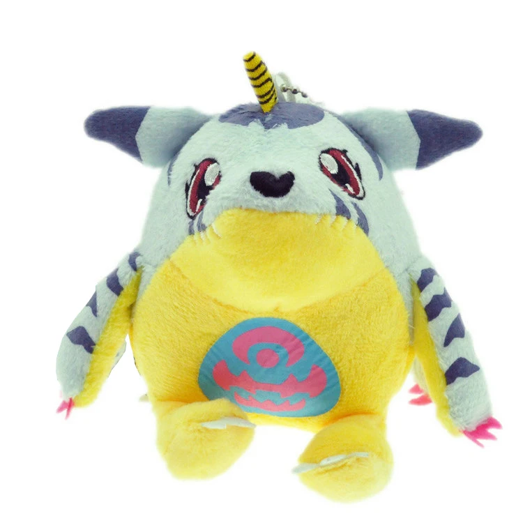 Digimon плюшевые игрушки 12 см Agumon Gabumon Gomamon Biyomon Palmon Patamon цифровые монстры Мягкие куклы для детей подарок