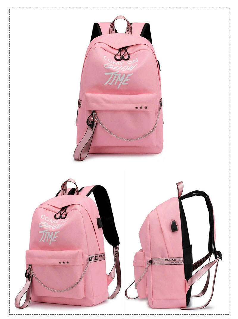 Women's Backpack School Bag for Teenage Girls New Waterproof Nylon a bag Travel Soulder Bags Female Preppy Style Knapsack