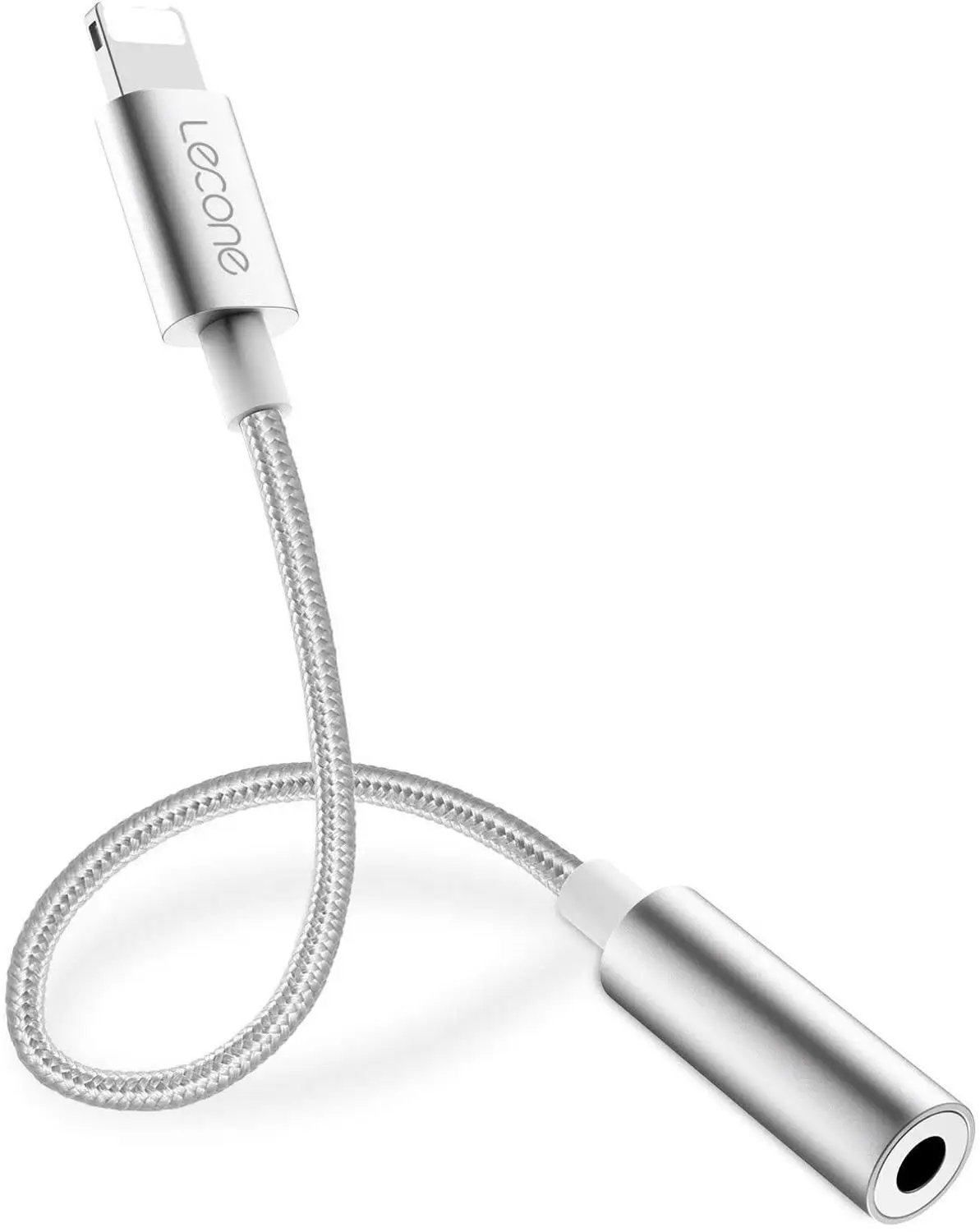 

Lecone Lightning to 3.5mm Headphone Adapter Cable with Remote Control of Music and Calls with Microphone Compatible with All iOS