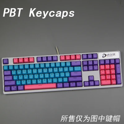 1 комплект ANSI 104 87 Механическая клавиатура PBT с подсветкой ключ колпачок для MX переключатели полупрозрачный ключ крышка s Для EVA Sunshine Dolch queen