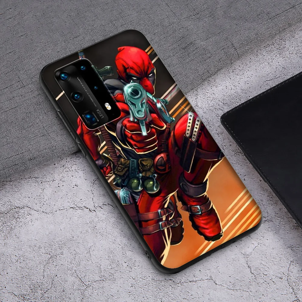 Очаровательный чехол Lavaza Deadpool Fundas для Huawei P8 P9 P10 P20 P30 Y6 Y7 Y9 Lite Pro P Smart Nova 2i 3i Mini 2017 2018 |