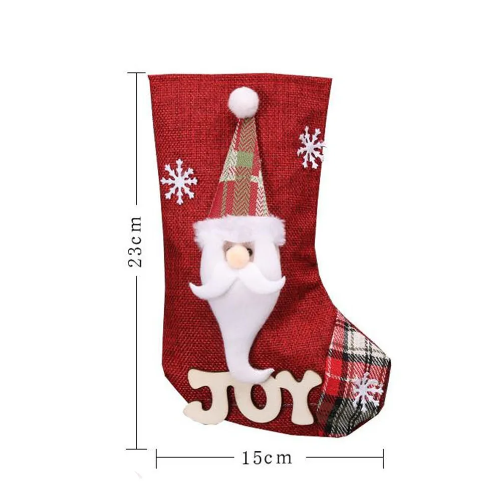 Для волос (4 предмета) Рождество конфеты мешок подарка украшения реквизит Санта