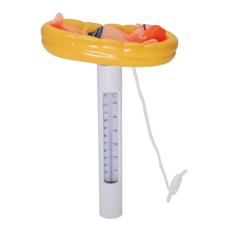 

Personality Design Floating Water Thermometer for Swimming Pool SPA Water Temperature Meter Swimming Pool Floating Thermometer