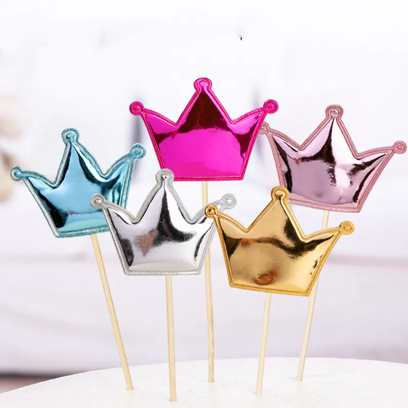 Миниатюрный Топпер для кекса в форме сердца звезды флажки украшения торта на