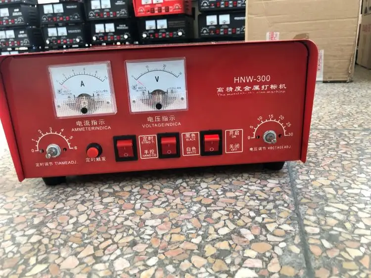 Новый электрохимический травления машина маркировка шаблон на металлической