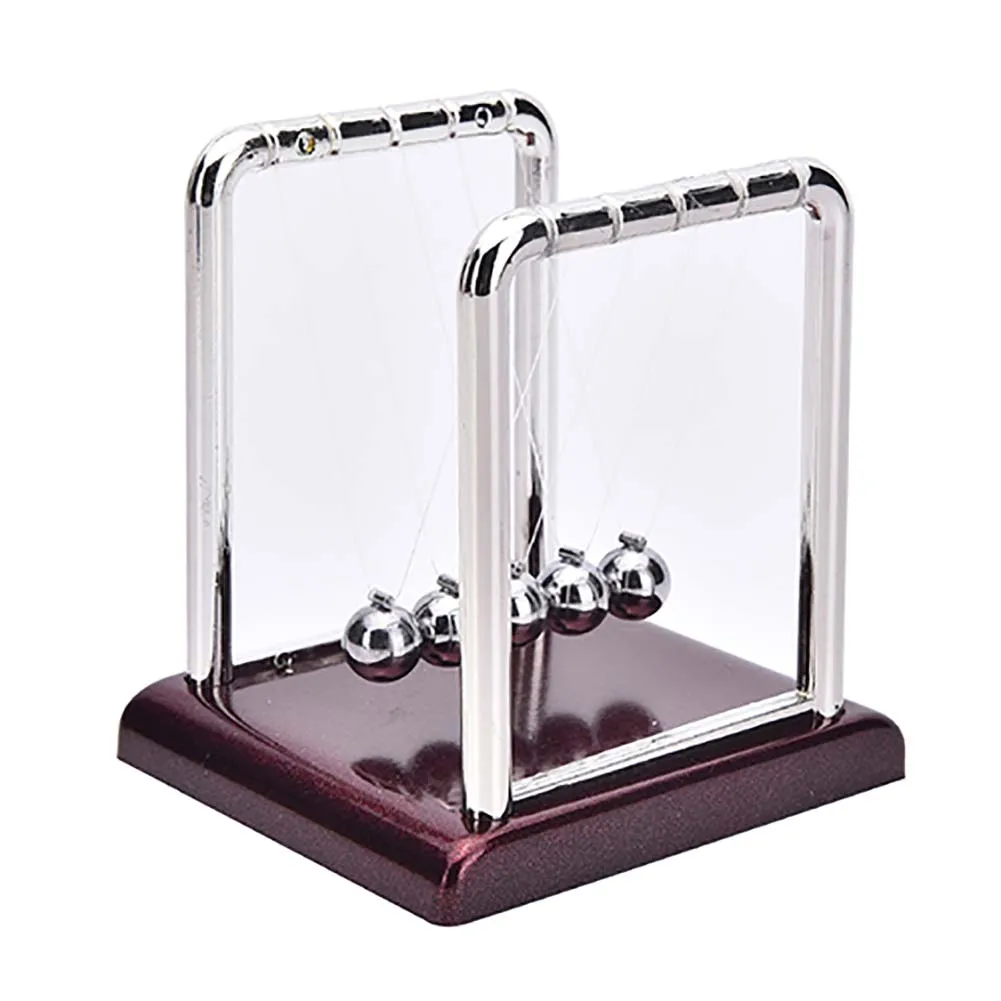 

Newton's Cradle Desk Table Decor Metal Pendulum Ball Newton Ball Physics Science Pendulum Steel Balance Ball