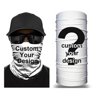 custom printing biker mask bandana neck gaiter tube scarf buff cycling face shield multicam shemagh windproof balaclava headband
