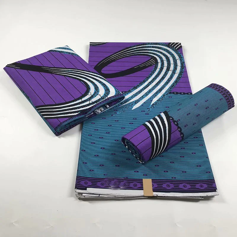 Ткань с африканскими восковыми принтами настоящий мягкий 100% хлопок гарантия 6