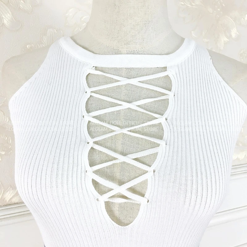 Женское трикотажное платье свитер в полоску с открытой спиной|Женские платья| |