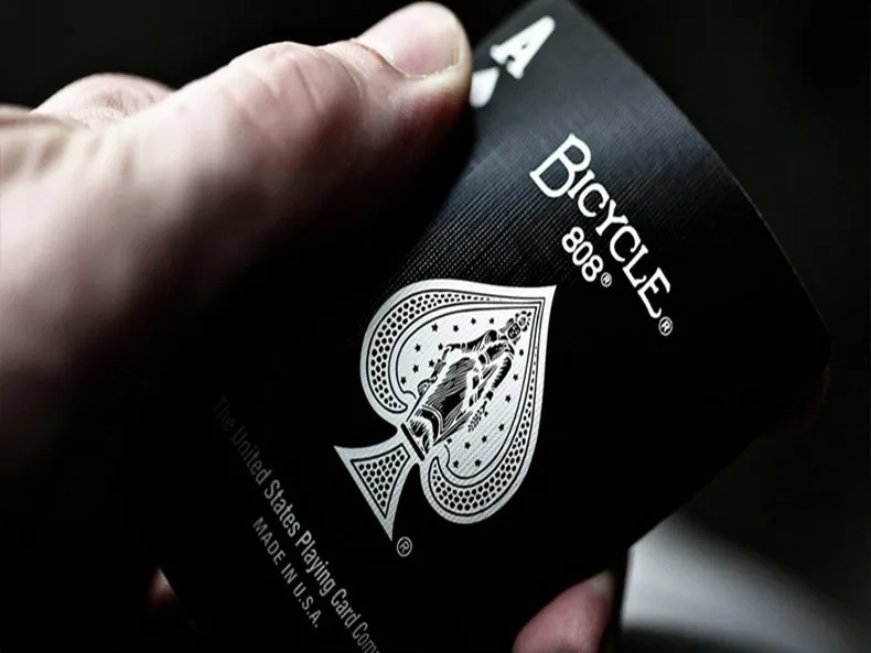 Bicycle Black Tiger Ellusionist Playing Cards Magic CardsRegular Deck Rider Back Card Trick Props | Спорт и развлечения