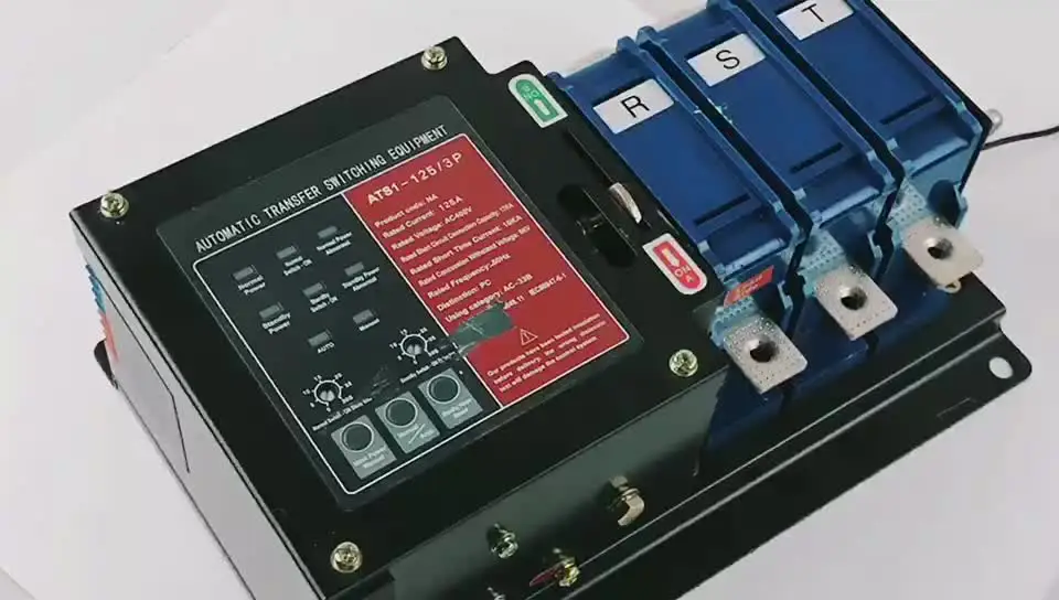 

High-Performance 4P 16-125A Automatic Transfer Switch For Generator Changeover Switch RH-ATSNA/4P