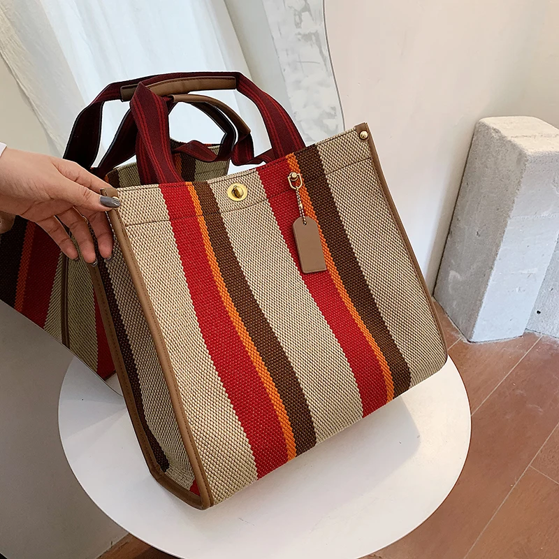 

Canvas Women Canvas Handbags Shoulder Bags Large Capacity Ladies Crossbody Bags for Women Fashion Female Tote Messenger Bag