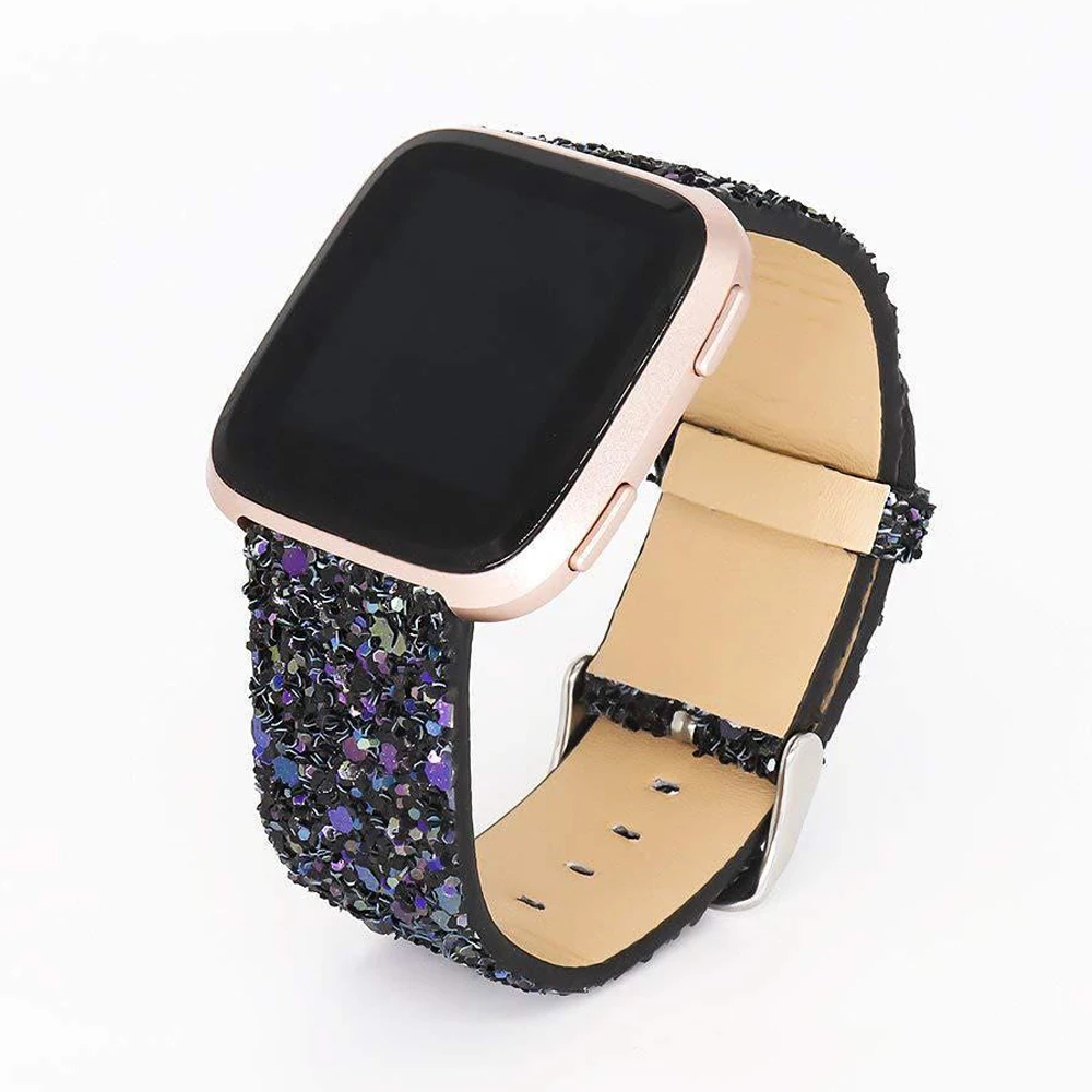 22mm 20mm Leather Belt for Samsung Galaxy Watch 5/Pro 4 3 Classic Band 42mm 46mm 45mm Strap Active 2 40mm 44mm Sequins Bracelet