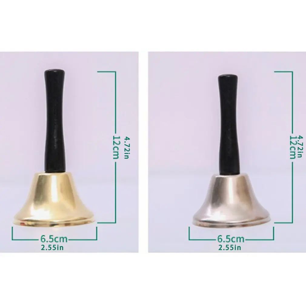 

Noble Reception Dinner Party Shop Hotel Hand Bell School Handbell Restaurant Call Bell Service Sound Bell Baby Toys Class Bell
