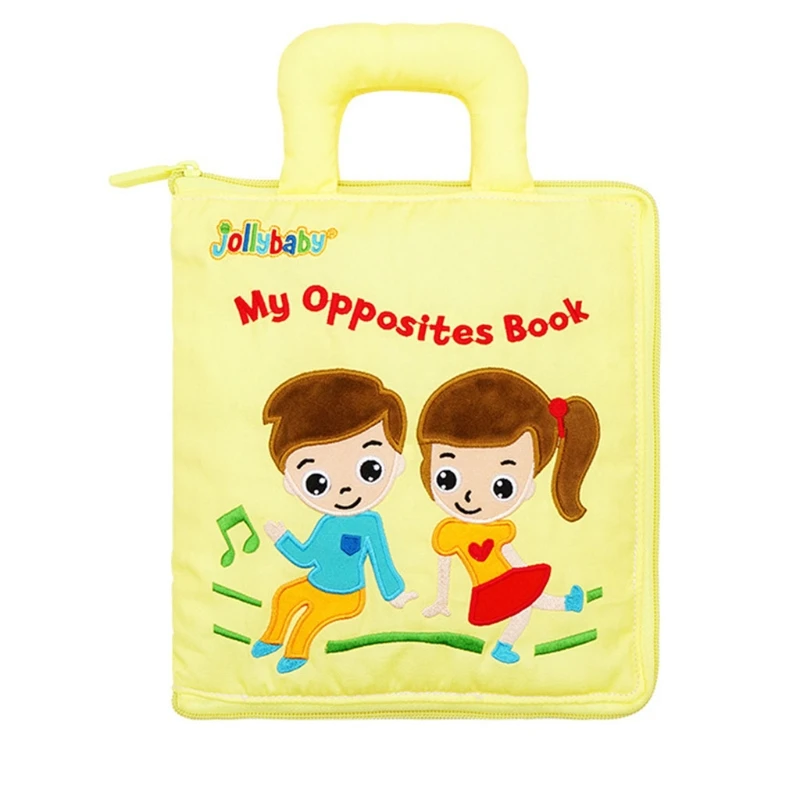 

K3NE Nontoxic Baby Soft Activity Cloth Books Early Education Toys for Infants Toddler