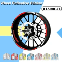 motorcycle wheel sticker reflective rim stripe tape motorbike decal styling stickers for bmw k1600gtl k1600 gtl