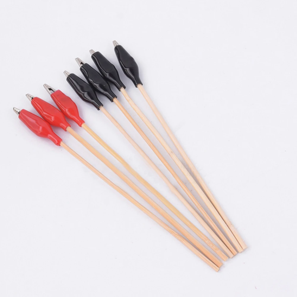 

25Pcs Kids Alligator Clip Wood Plastic Metal Children Durable Spray Gun Toy Parts Model Building Crocodile Probe Tool DIY