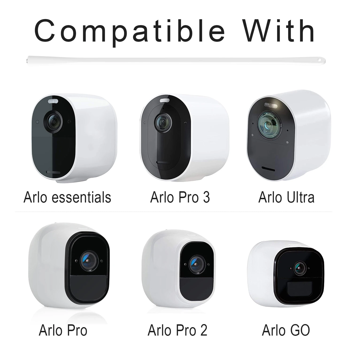 Twist Mount Compatible with ARLO PRO / PRO2 Ultra PRO3 GO Security Camera Flexible Adjustable Wall | Безопасность и защита