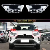 car headlight lens for toyota rav4 2020 2021 headlamp lens car replacement auto shell cover