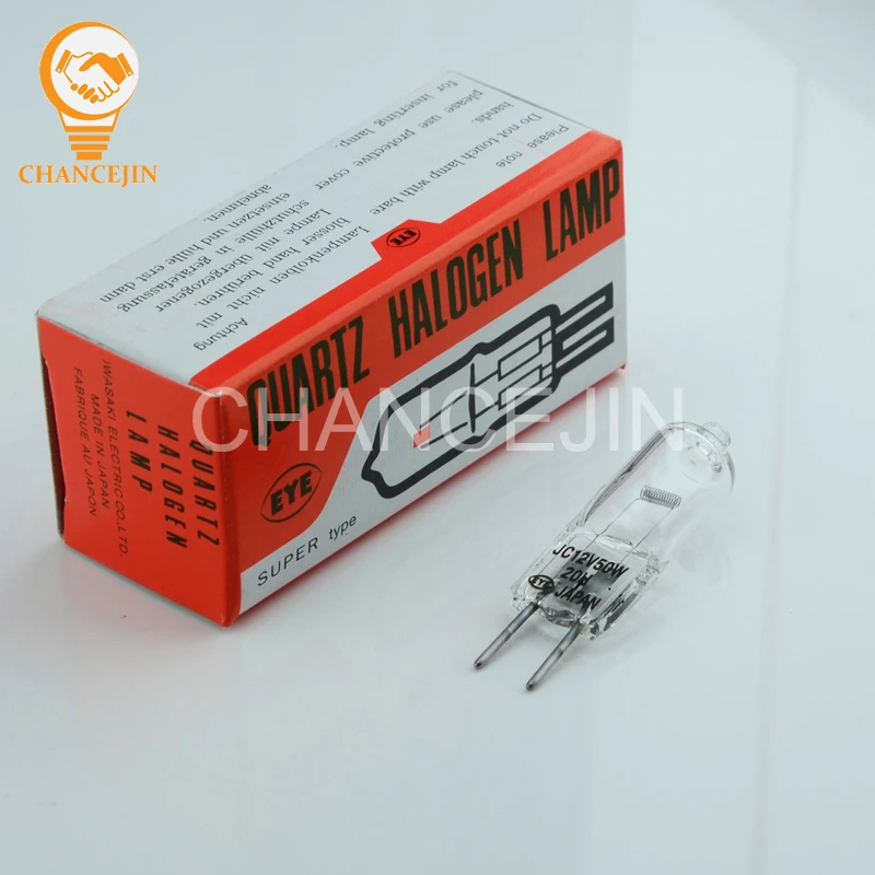 Глаз JC 12V50W 20H / G1 G6.35 Япония Iwasaki галогенная лампа используется для микроскопов