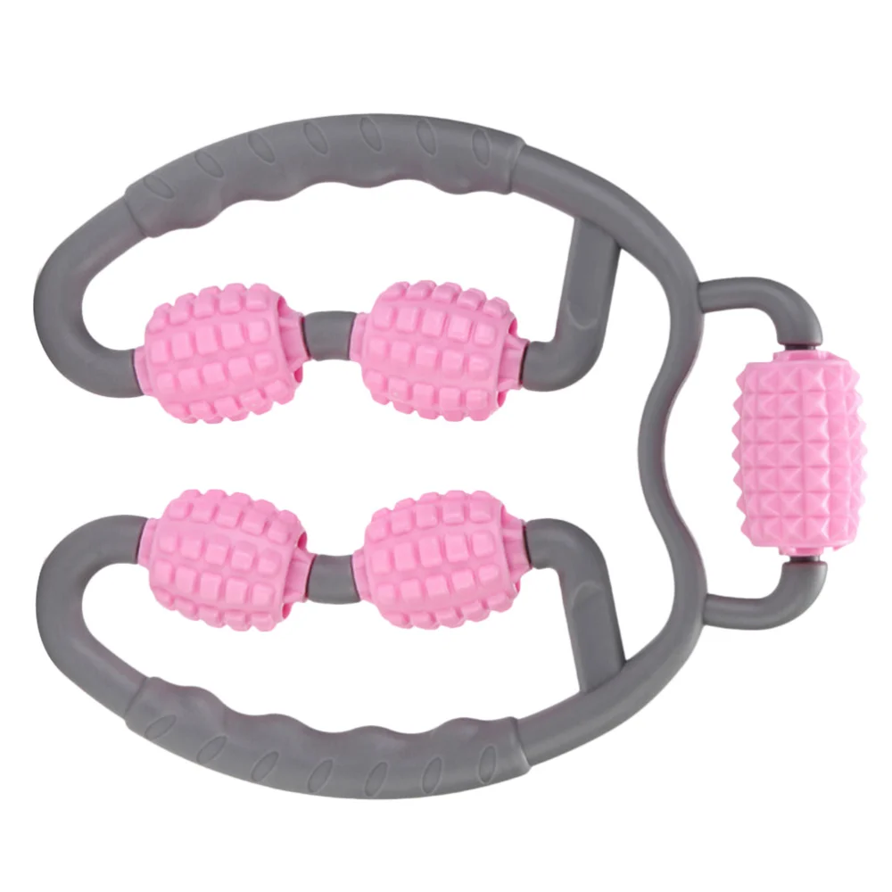 

1PC Ring Clip Leg Massager Shaft Muscle Relaxer Multi-purpose Roller Practical Fitness Supplies for Man Woman Use (Blue)