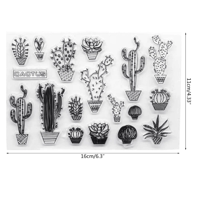 

Plants Words Car Silicone Clear Stamps Scrapbooking Materials DIY Photo Album Paper Card Art Crafts Decor New Stamps For 2021