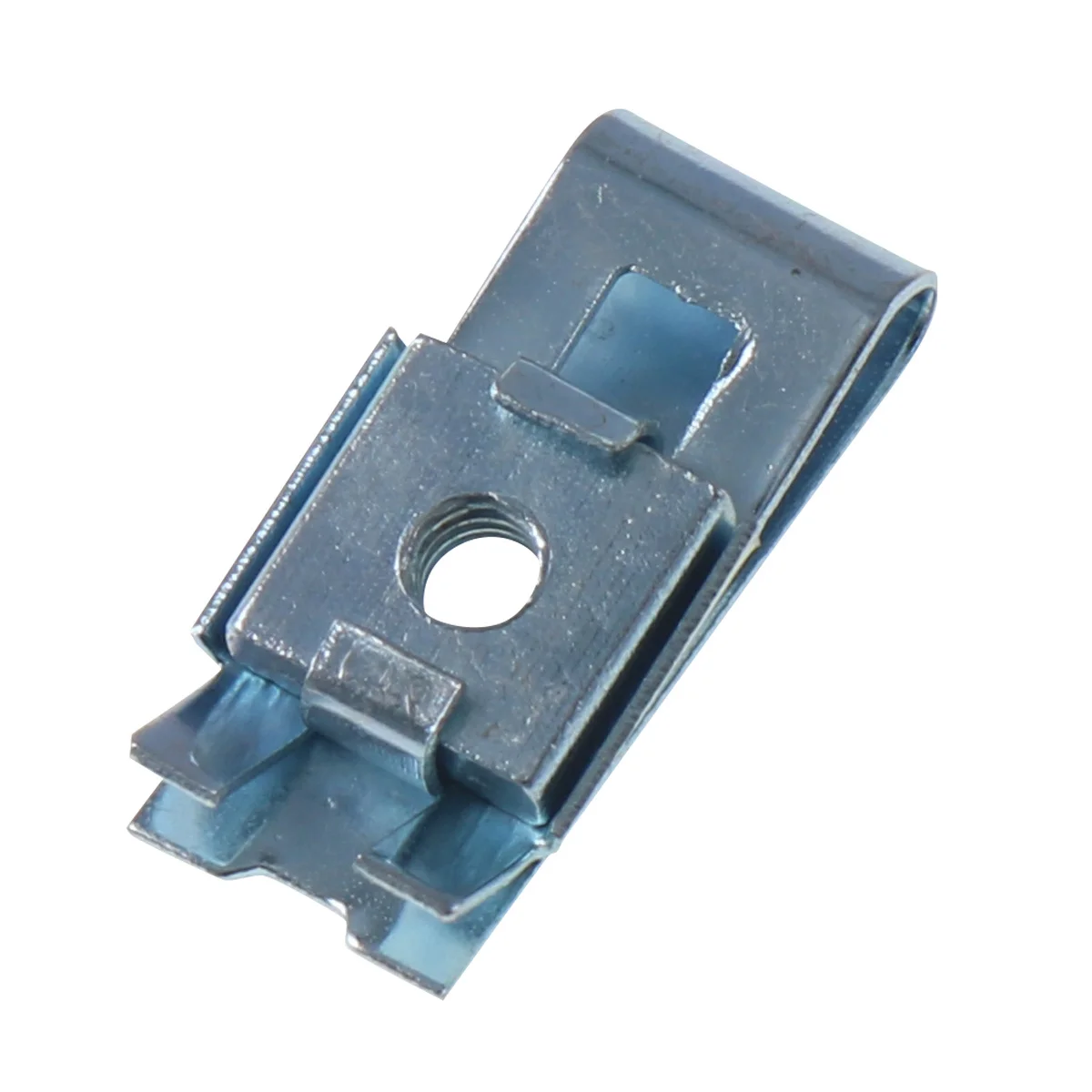 M4/M5/M6 3 specifications-180 pieces of blue and white zinc U-clip nuts clamp Fastener Clip Screw car motorcycles Accessories | Автомобили