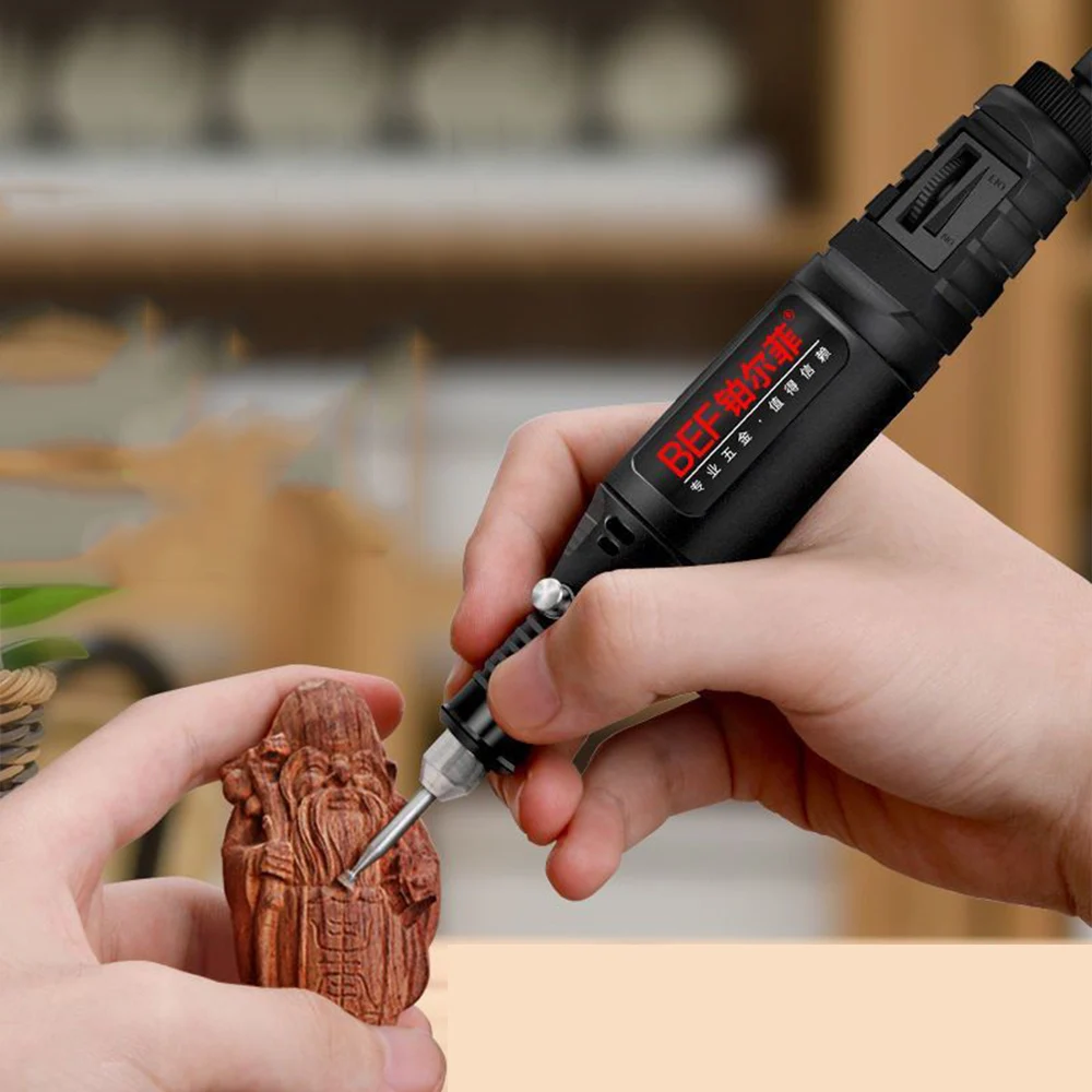 

Электрический мини-драйвер с регулируемой скоростью, электрическая гравировальная ручка, вращающиеся инструменты, полировка, сверление, р...