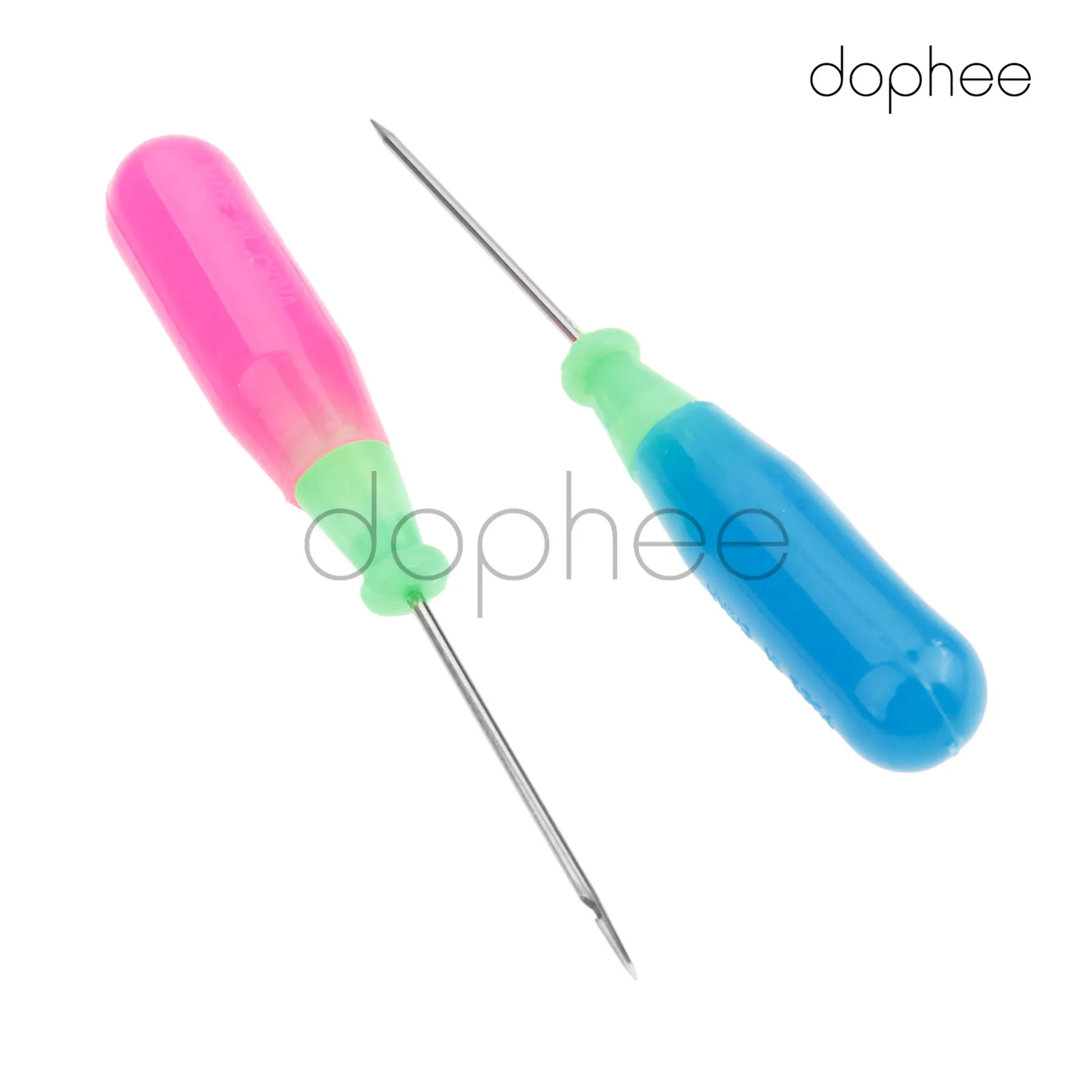Dophee 2 шт стальная обувь Awl сумки для обуви с отверстиями швейный крючок сделай сам