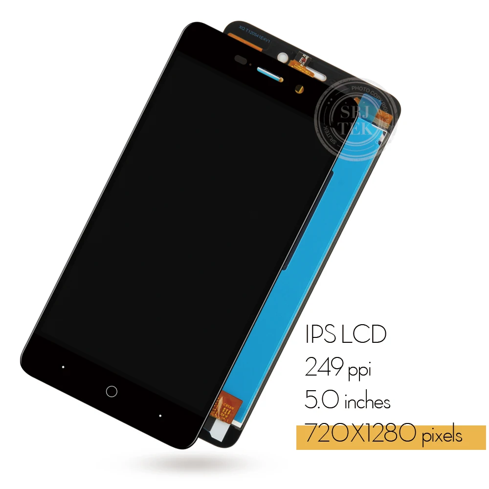 Srjtek 5 0 &quotдля ZTE Blade X3 D2 T620 A452 сенсорный ЖК-экран дигитайзер сенсор сборка Запчасти