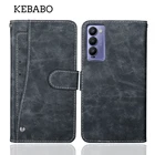 Роскошный кожаный чехол-книжка для Tecno Camon 18, чехол-книжка с подставкой и отделением для карт для Tecno Camon 18, чехол для телефона