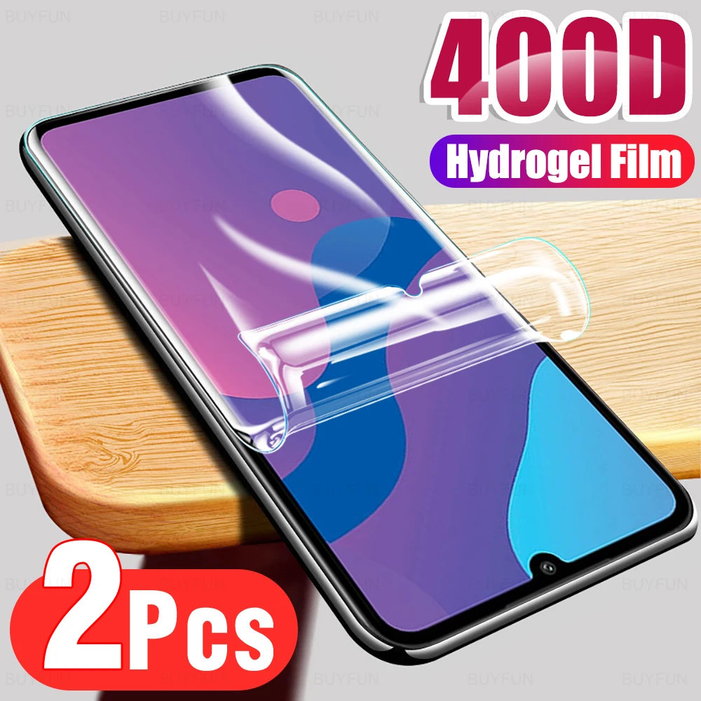 2 шт., Гидрогелевая Защитная пленка для Huawei Honor 9A 9C 9S 9X 9 Lite Pro, 6,3 дюйма
