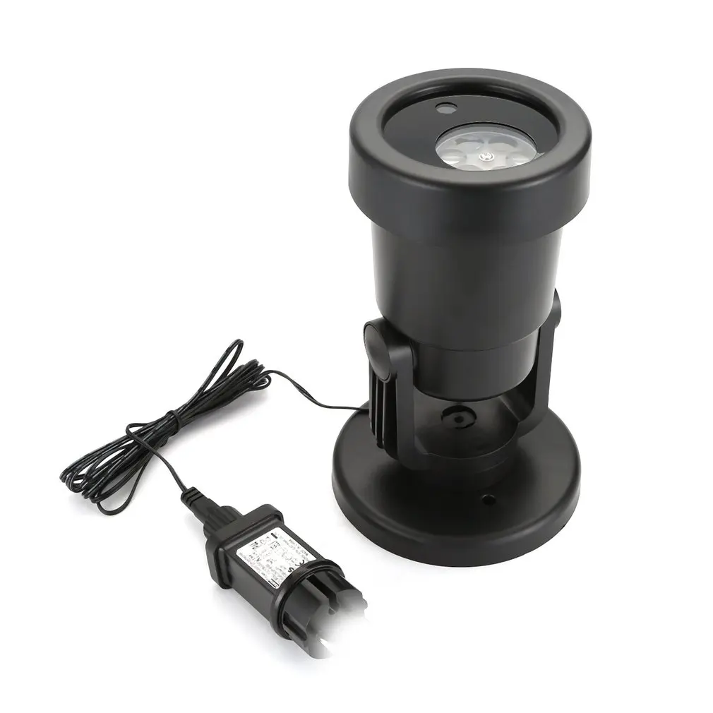 Водонепроницаемый Рождественский Снежный лазерный Снежинка проектор