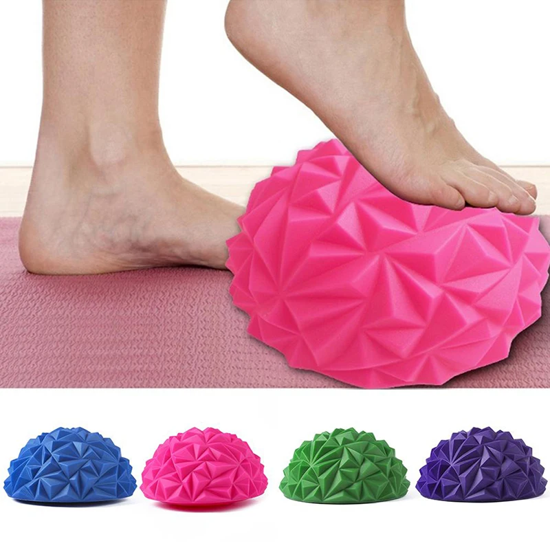 

New PVC Early Education Sense Balance Training Yoga Fitness Muscle Relaxation Semicircular Foot Massage Ball