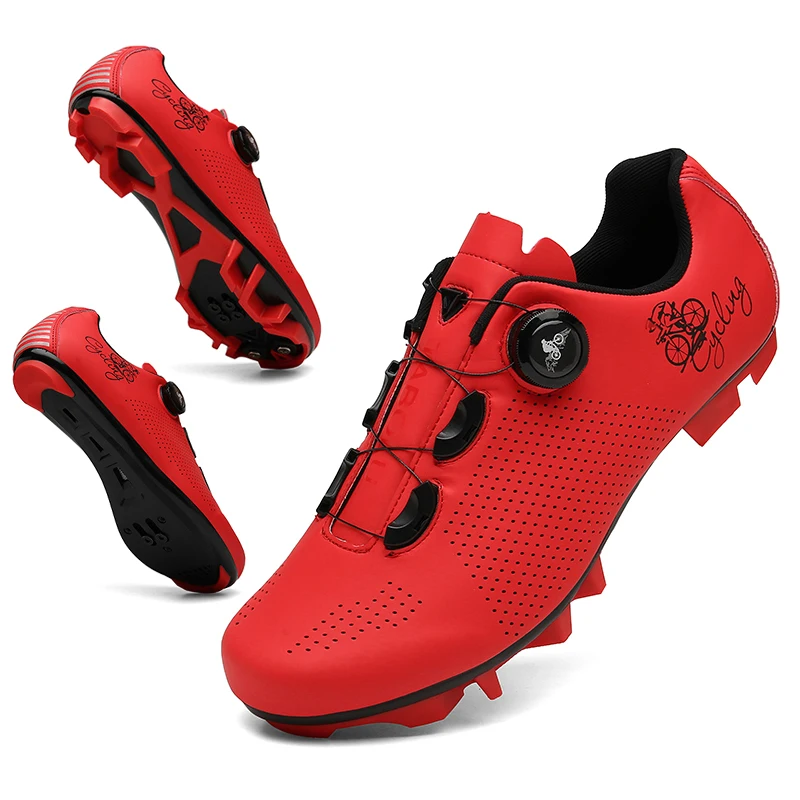 

Кроссовки велосипедные унисекс, на плоской подошве