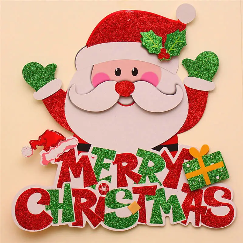 3D Романтическая Рождественская гирлянда подвесной кулон Рождественский