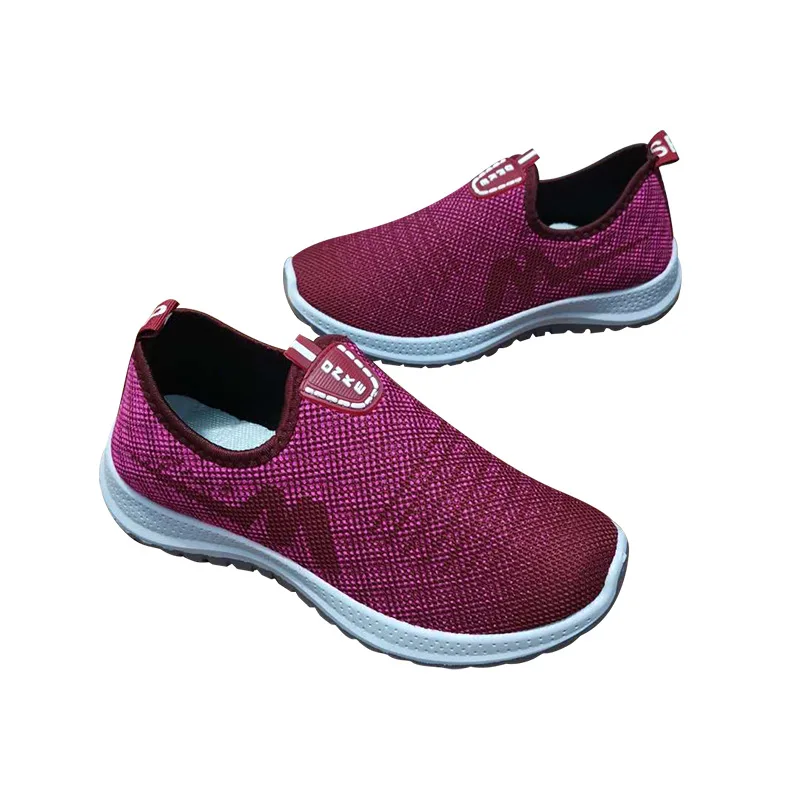 

Autumn and winter new women's sports shoes pedal shoes and old people soft bottom breathable mother shoes walking shoes
