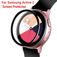 samsung galaxy watch active 2 screen protector 44mm waterproof 3d full coverage clear anti scratch protective film accessories