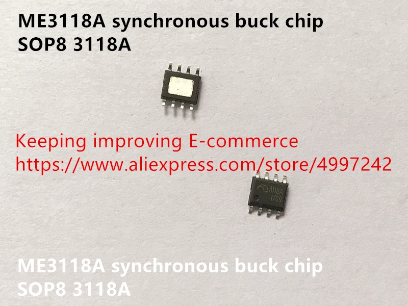 

Оригинальный новый 100% ME3118A синхронизация чип SOP8 3118A