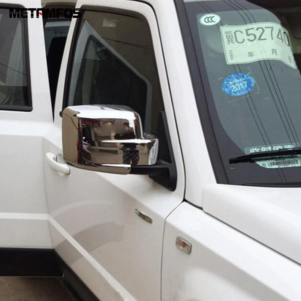 Хромированная накладка на зеркало заднего вида для Jeep Patriot 2007 2012 2013 2014 2015 2016