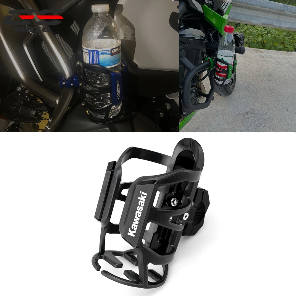 

Стакан для напитков для Kawasaki Z400, Z650, Z750, Z900, ZH2, ZX6R, ZX25R, ER6N, ER6F, Ninja 400, 650, мотоциклетный держатель бутылки для напитков