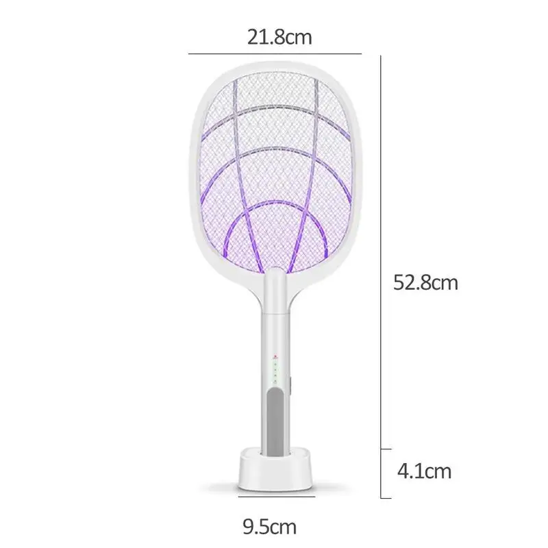 

Mosquito Swatter Portable Mosquitos Killer Pest Control Electric Tennis home For Bedroom Wasp Swatter Fly Bat Bug Fly Outdo K2K1