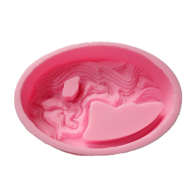 Креативная силиконовая форма для горшков цветочных бетонных цементных форм