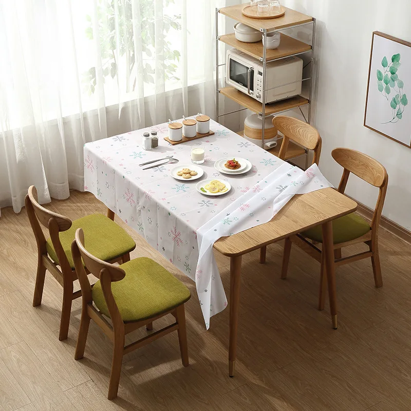 

Waterproof, Anti-Scald, Oil-Proof, Disposable Tablecloth, Rectangular Cartoon Coffee Table, Dining Table, Printed Tablecloth