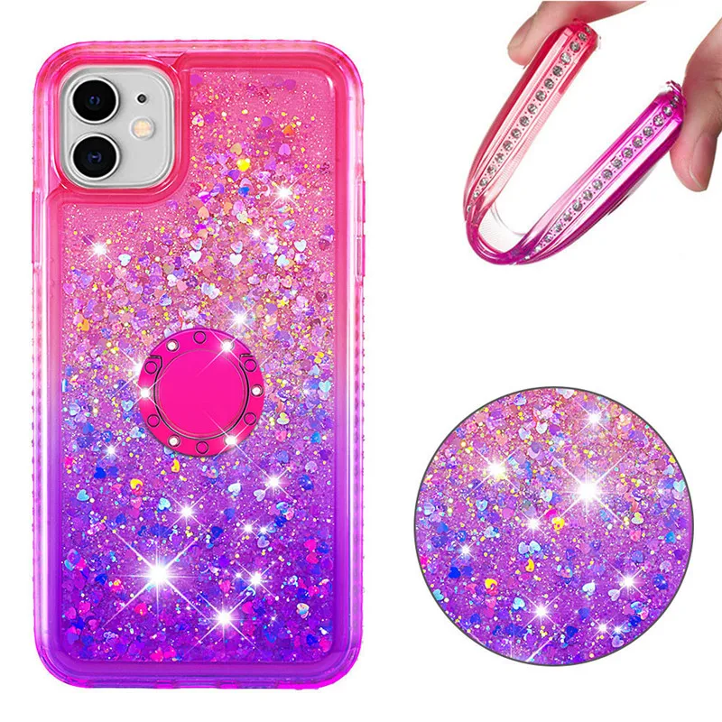 Роскошные Стразы с блестками перстень украшенный бриллиантами держатель