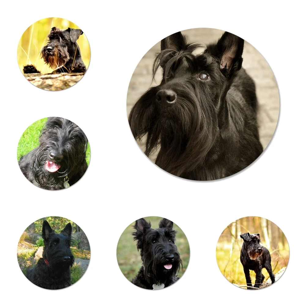 Шотландского терьера Собака Щенок значок брошь заколка аксессуары для одежды