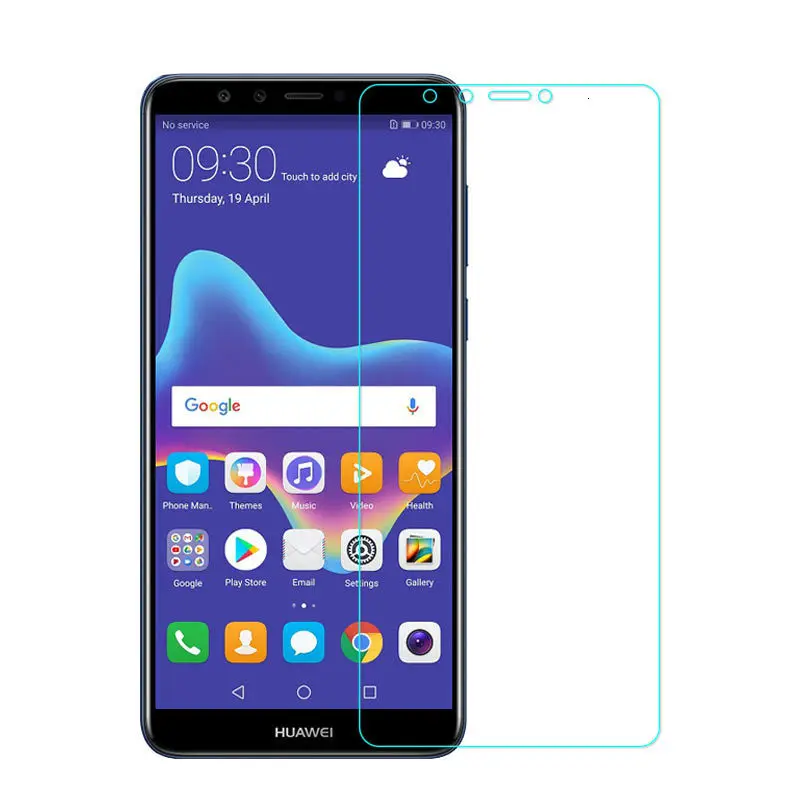 Phone Screen Glass For Huawei Y9 2018 Protector P8 P9 P20 Lite 2017 honor 9 7A 6C Pro Protective Film | Мобильные телефоны и