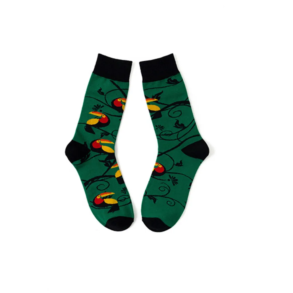 1 пара модных мужских и женских носков повседневные хлопковые носки унисекс с