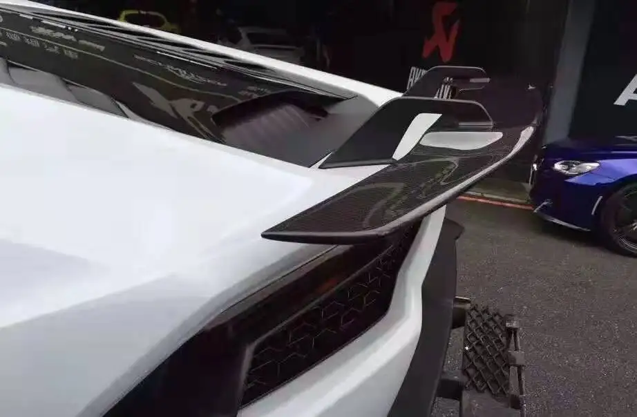 Заднее крыло автомобиля JINGHANG из углеродного волокна для Lamborghini Huracan LP580 LP610 2014 2015