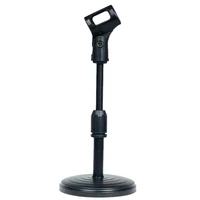 disc desktop microphone telescopic stand aggravated lifting lazy live k song microphone standblack